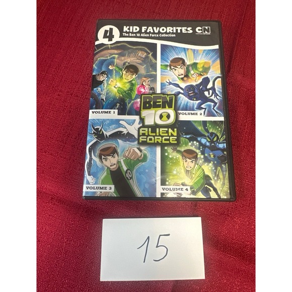 Cartoon Network Other - Ben 10 Alien Force 4 Kid Favorites Collection 4 DVD Set